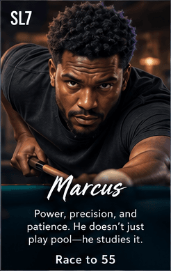 Marcus APA-style 9-Ball Ghost opponent