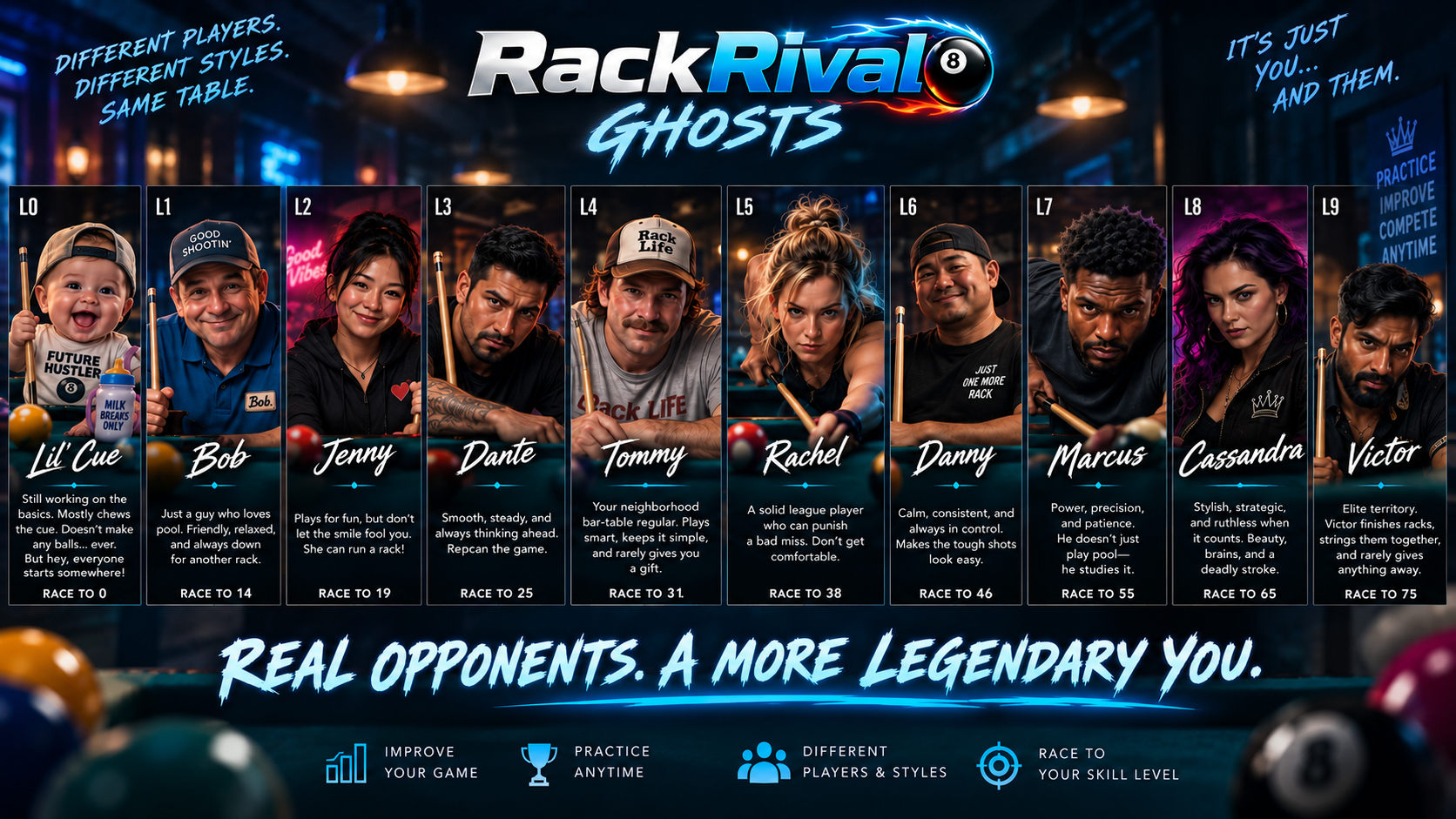 Rack Rival Ghosts